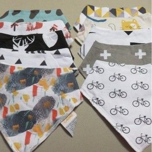 10 Pack Baby Bandana Bis - new
